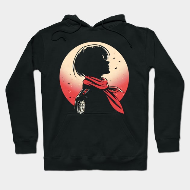 mikasa ackerman Hoodie by unn4med